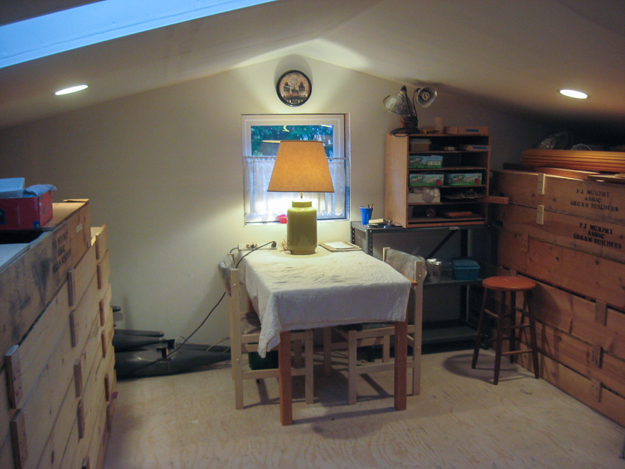 Console and Storage Area