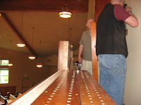 Putting Chest in place