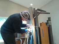 Jay on ladder