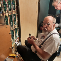 Chuck working